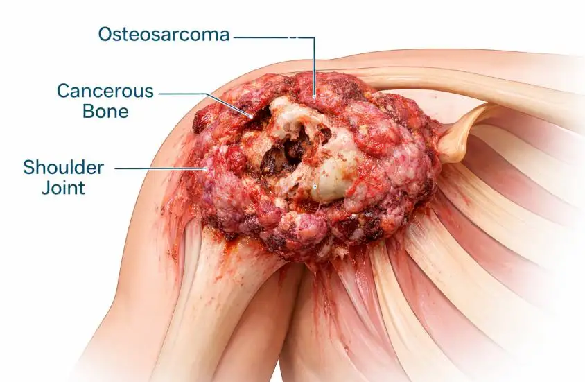 Luusyöpä olkapäässä: Oireet, diagnosointi ja nykyaikaiset hoitovaihtoehdot