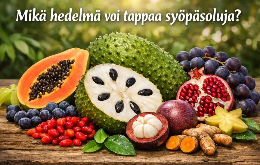 Mikä hedelmä voi tappaa syöpäsoluja? Tieteellinen totuus, parhaat valinnat ja terveyshyödyt