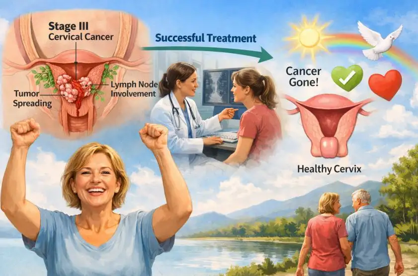 Voiko kolmannen vaiheen kohdunkaulan syöpä parantua kokonaan? Täydellinen opas hoitoon, ennusteeseen ja toipumiseen
